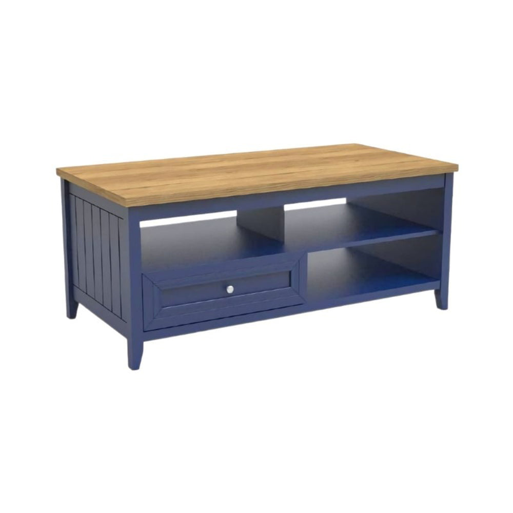 Dell Coffee Table Midnight Blue Finish