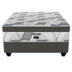 Restonic Mirage Medium Queen Bed Set Standard Length