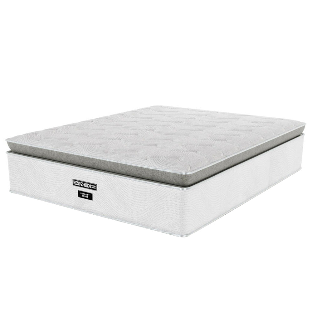 Restonic SupportSense Medium Single Bed Set Standard Length