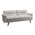 Camilla Sleeper Couch 2 tone Grey Fabric