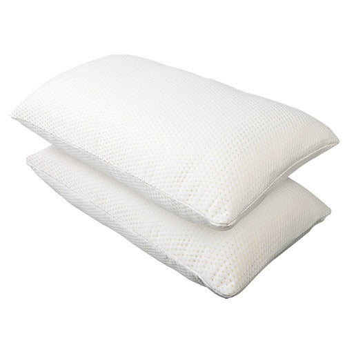 Dreamtech Duo Contour Solid Memory Zip Bag Pillow Standard Length