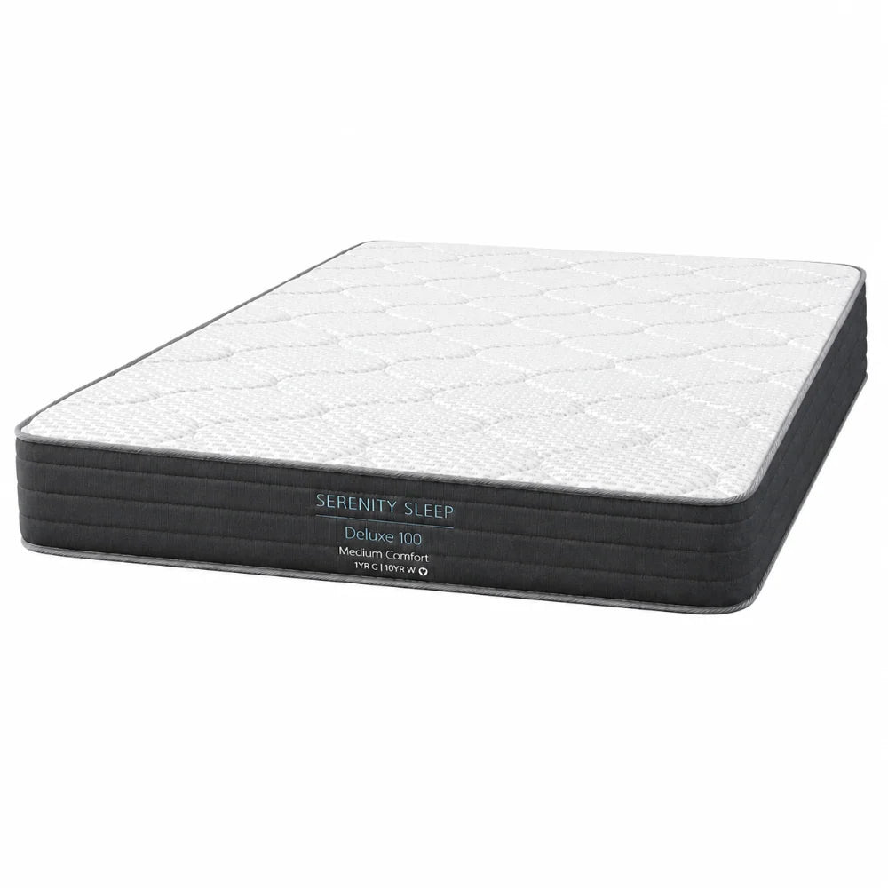 Serenity Sleep Medium Double Bed Set Standard Length