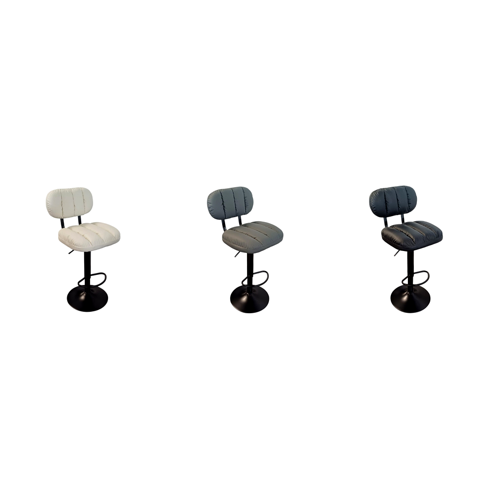 Mojo Bar Chair Black PU Black Frame