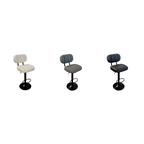 Mojo Bar Chair Black PU Black Frame